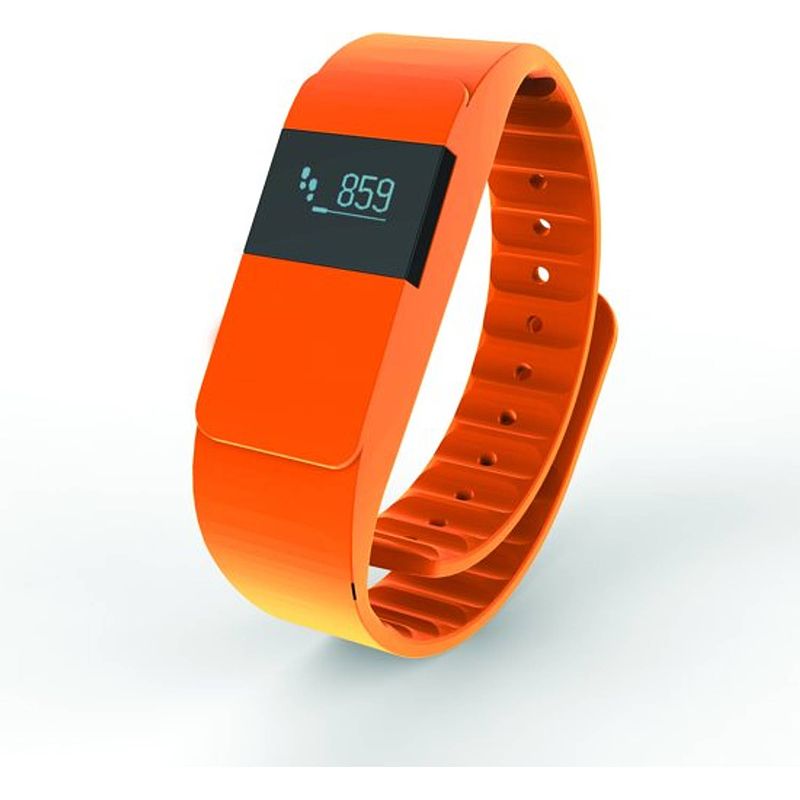 Foto van Activity tracker keep fit, oranje