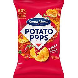 Foto van Santa maria potato pops sweet chili flavor 100g bij jumbo