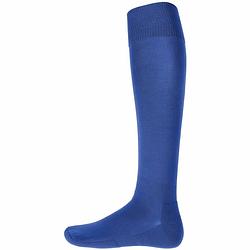 Foto van Blauwe hoge sokken 1 paar 39-42 - verkleedkousen