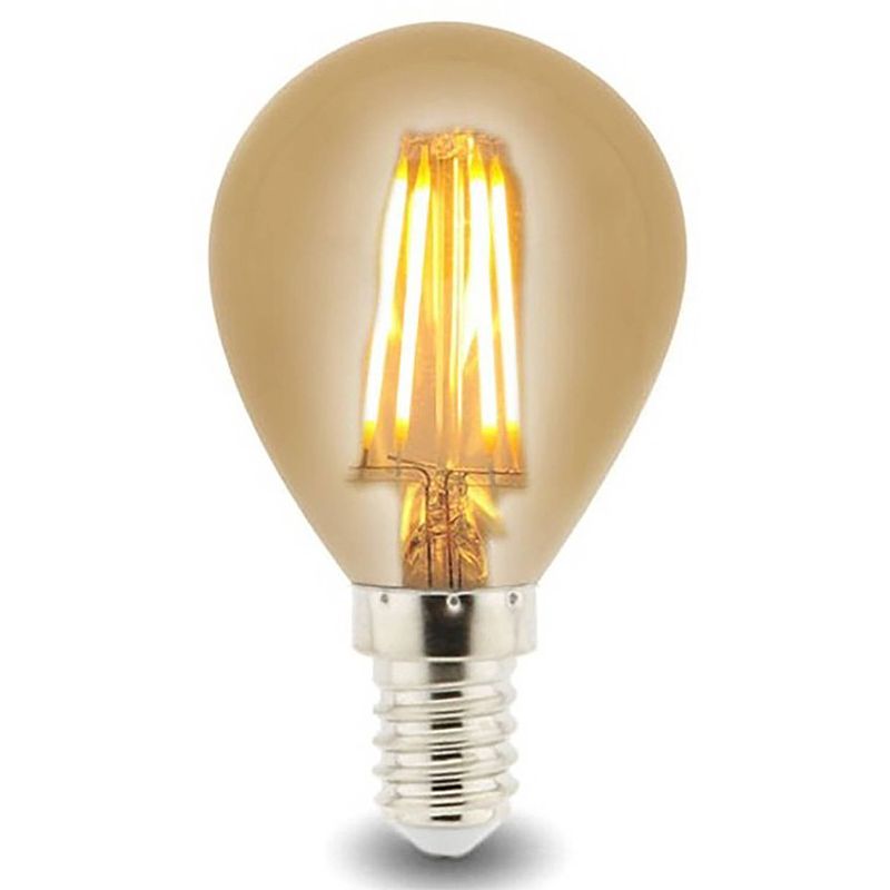 Foto van Led lamp - facto - filament bulb - e14 fitting - 4w - warm wit 2700k