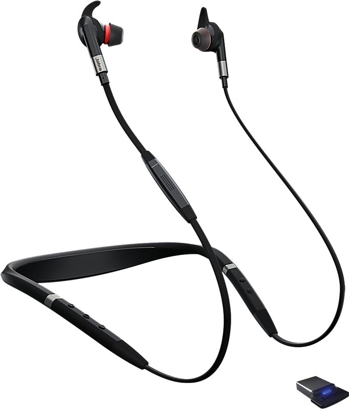 Foto van Jabra evolve 75e uc draadloze office headset