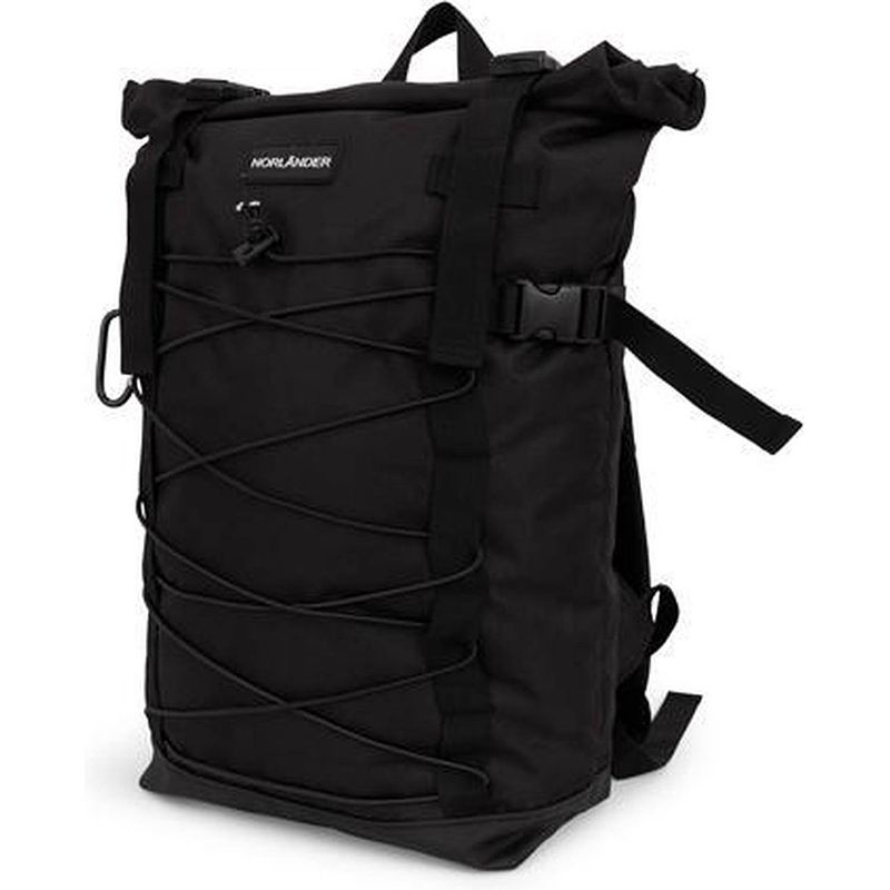 Foto van Norländer outdoor rolltop rugzak zwart - waterafstotend - 21 ltr