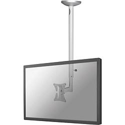 Foto van Neomounts by newstar fpma-c050silver tv-plafondbeugel 25,4 cm (10) - 76,2 cm (30) kantelbaar en zwenkbaar