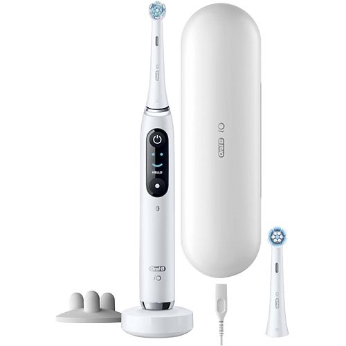 Foto van Oral-b elektrische tandenborstel io serie 9s(wit) + extra refill