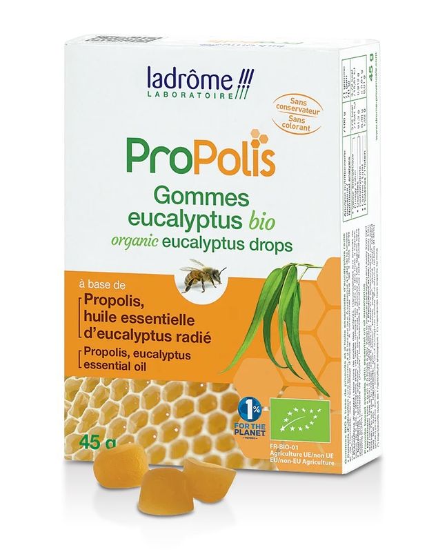 Foto van Ladrôme propolis eucalyptus gummies