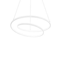 Foto van Ideal lux - oz - hanglamp - metaal - led - wit