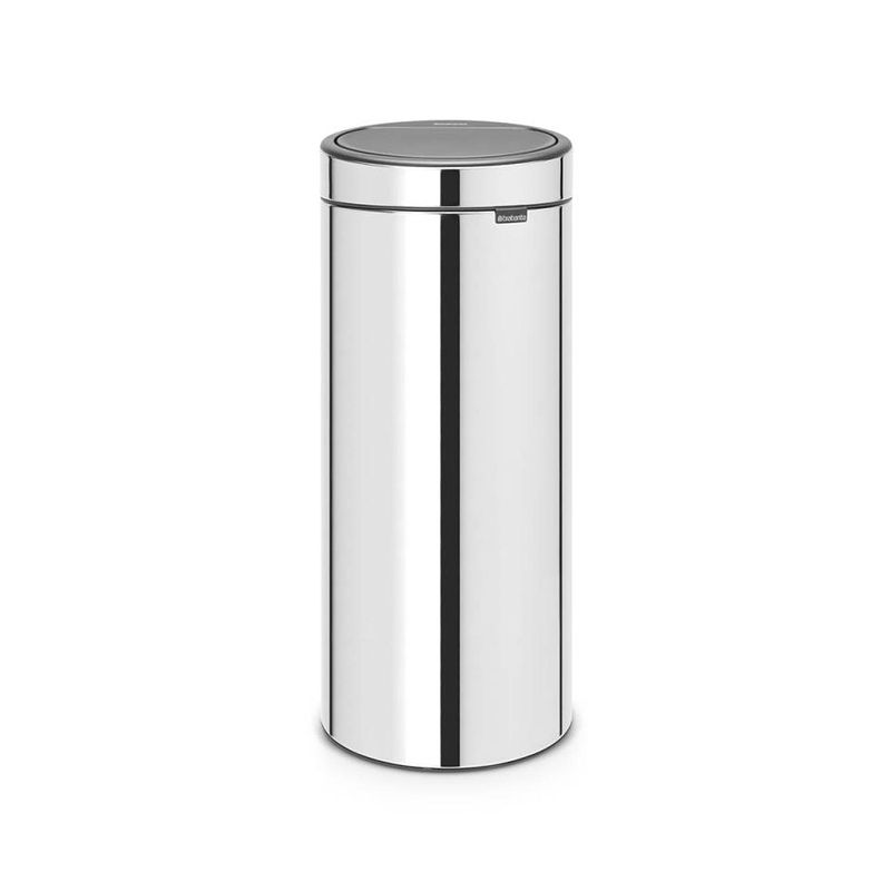 Foto van Brabantia touch bin 30 l - brilliant steel