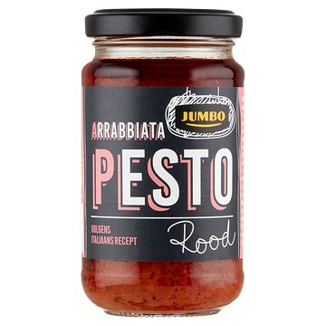 Foto van Jumbo arrabbiata pesto rood 190g