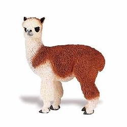 Foto van Plastic speelgoed figuur alpaca 9 cm