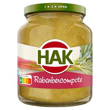 Foto van Hak rabarbercompote 360g bij jumbo