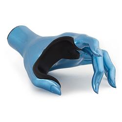 Foto van Guitargrip valkyrie female hand blue gitaarhanger