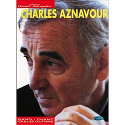 Foto van Hal leonard aznavour: collection grands interprètes songboek voor piano, gitaar en zang