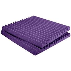 Foto van Auralex studiofoam wedges purple 61x61x5cm absorber paars (12-delig)