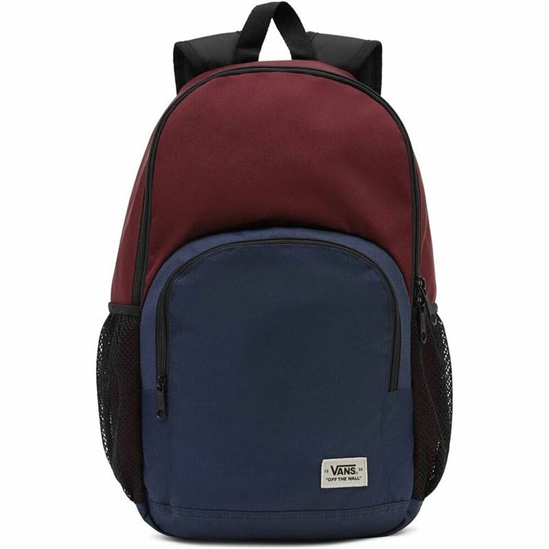 Foto van Schoolrugzak vans alumni bordeaux marineblauw