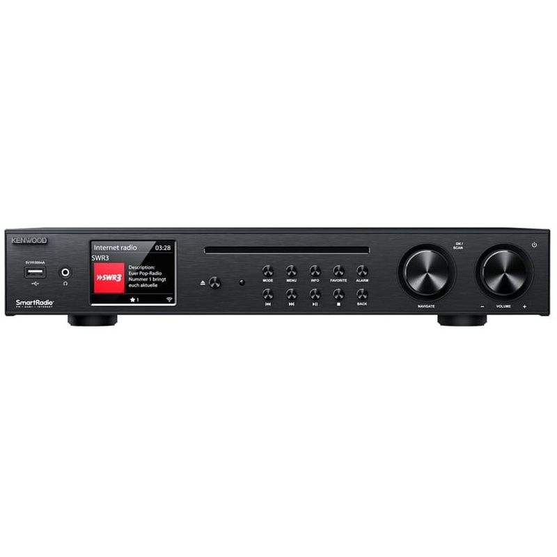 Foto van Kenwood kr-w8000scd receiver zwart