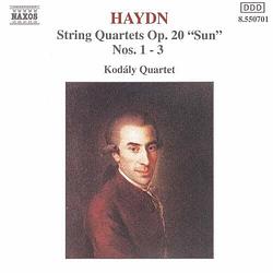 Foto van String quartets op. 20, nos. 1-3 - cd (4891030507012)