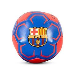 Foto van Fc barcelona voetbal soft synthetisch blauw/rood maat 4