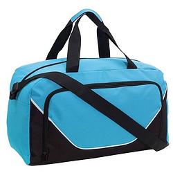 Foto van Sporttas 29 liter lichtblauw/zwart - sporttassen