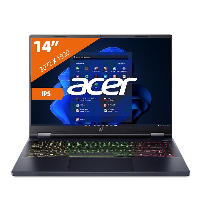 Foto van Acer predator helios neo 14 phn14-51-95hr -14 inch gaming laptop