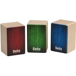 Foto van Sela se 108 mini cajon shaker set (3 stuks)