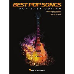 Foto van Hal leonard best pop songs for easy guitar songboek voor gitaar