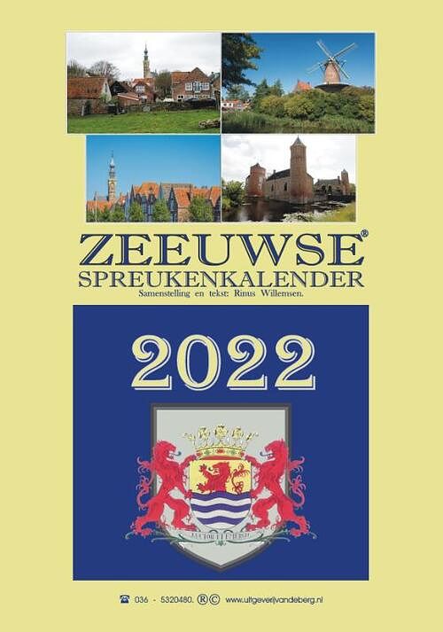 Foto van Zeeuwse spreukenkalender - rinus willemsen - paperback (9789055125173)