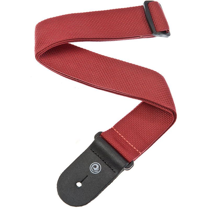 Foto van D'saddario pws101 polypropyleen gitaarband rood