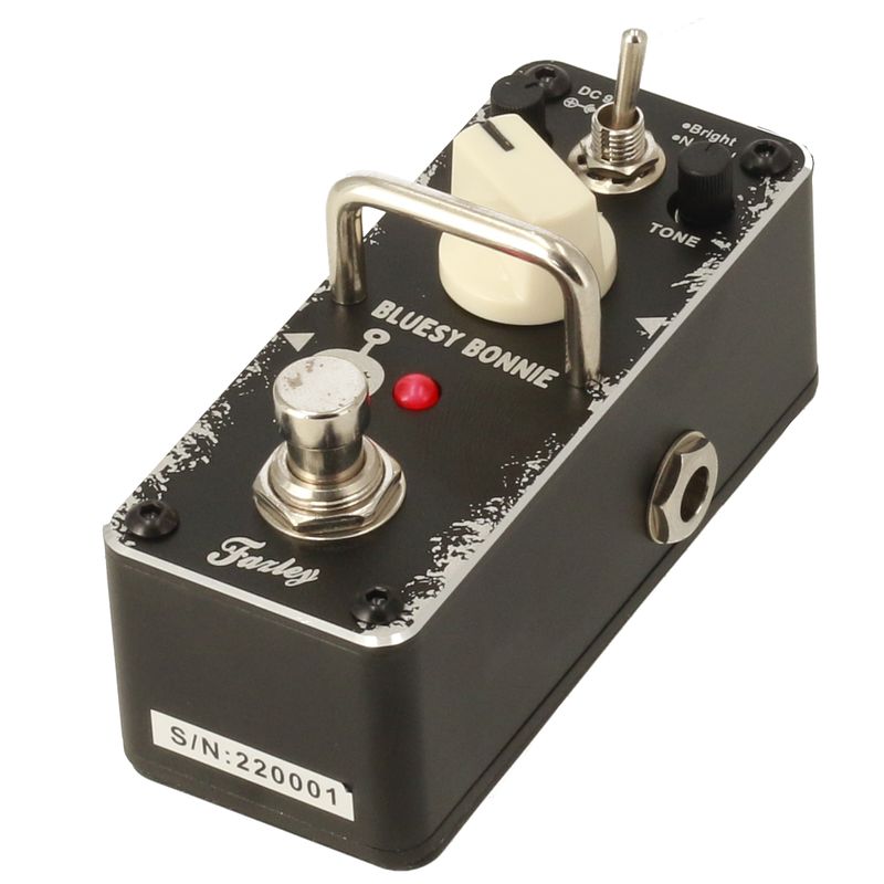 Foto van Fazley blu-01 bluesy bonnie overdrive effectpedaal