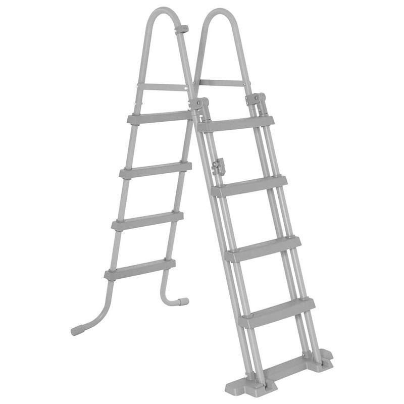 Foto van Bestway zwembadladder flowclear met 4 treden 122 cm