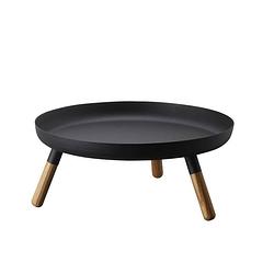 Foto van Yamazaki plain tray with legs - black