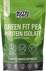 Foto van Nutriforce green fit pea protein isolate naturel