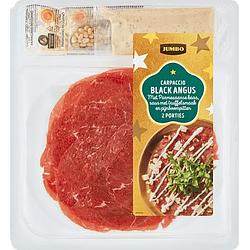 Foto van Jumbo carpaccio black angus 143g