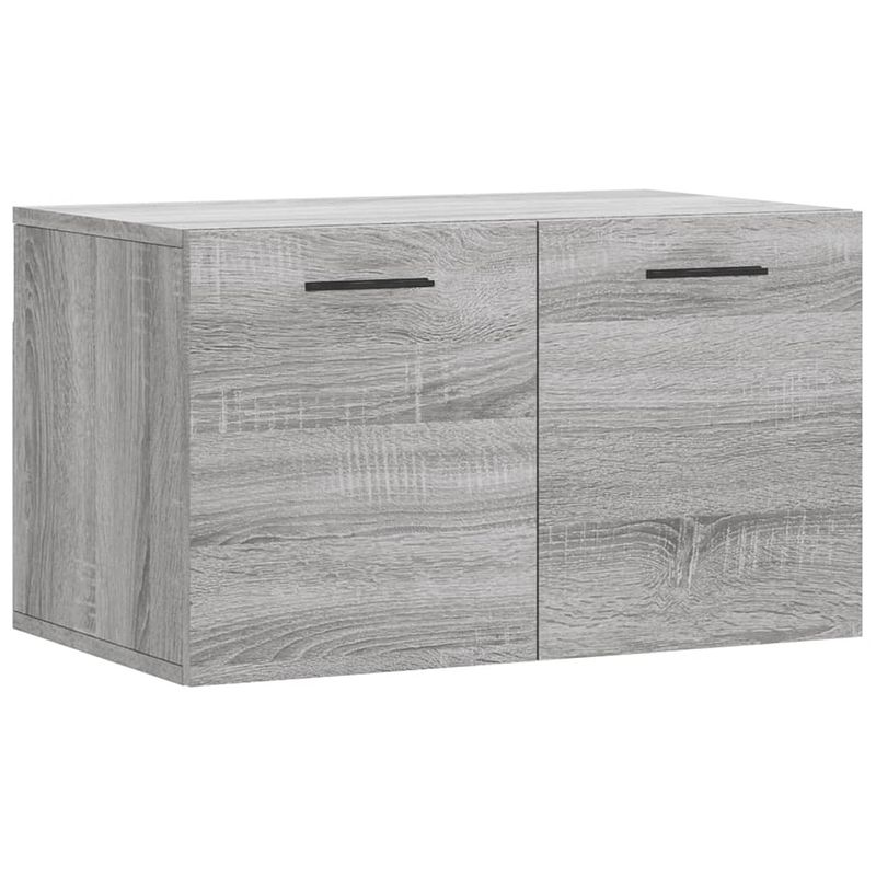 Foto van Vidaxl wandkast 60x36,5x35 cm bewerkt hout grijs sonoma eikenkleurig