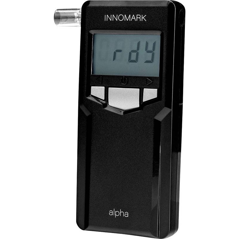 Foto van Ace innomark alpha alcoholtester zwart 0.07 tot 4.00 ‰ incl. display