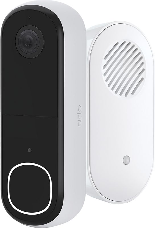 Foto van Arlo 2k wireless video doorbell & chime