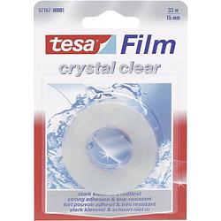 Foto van Tesa tesa 57767-00001-01 tesafilm kristall-klar transparant (l x b) 33 m x 15 mm 1 stuk(s)