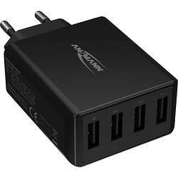 Foto van Ansmann homecharger hc430 1001-0107 usb-oplader thuis uitgangsstroom (max.) 6000 ma 4 x usb 2.0 bus a