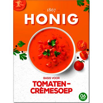 Foto van Honig maaltijdmix voor tomaten cremesoep 112g bij jumbo