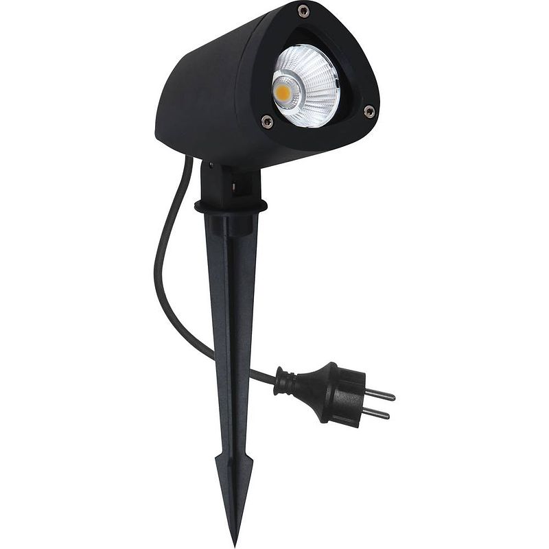 Foto van Megatron mt70801 gartia m led-tuinschijnwerper led led vast ingebouwd 7.5 w antraciet