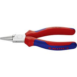 Foto van Knipex 22 05 140 elektronica en fijnmechanica rondbektang recht 140 mm