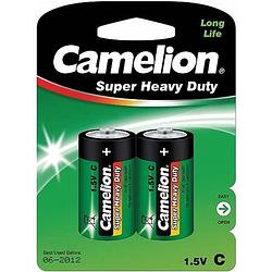 Foto van Camelion batterijen longlife r14-c alkaline 1.5v 2 stuks