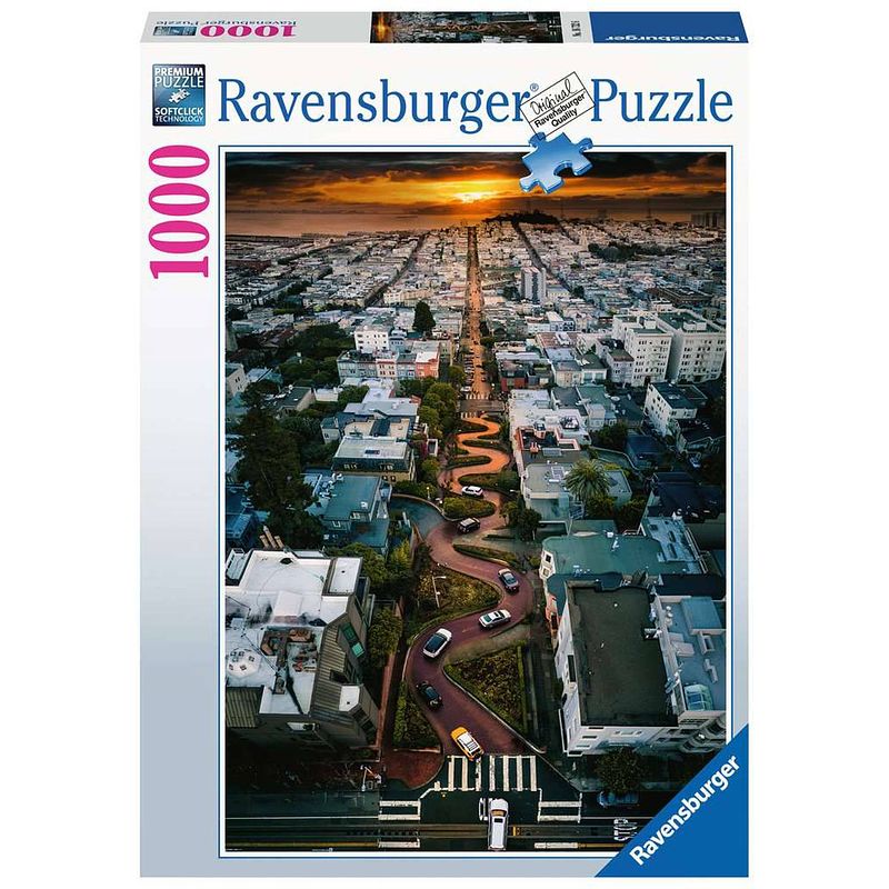 Foto van Ravensburger puzzel lombard street