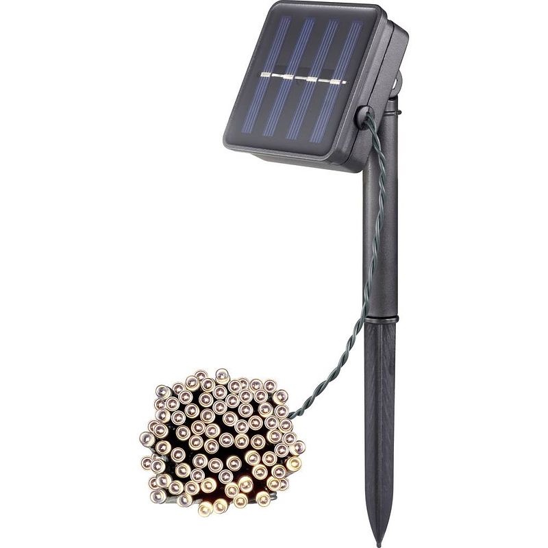 Foto van #####solar-lichterkette ws-sl02 100l led 0.3 w warmwit groen