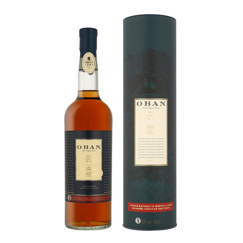 Foto van Oban distillers edition 2022 70cl whisky