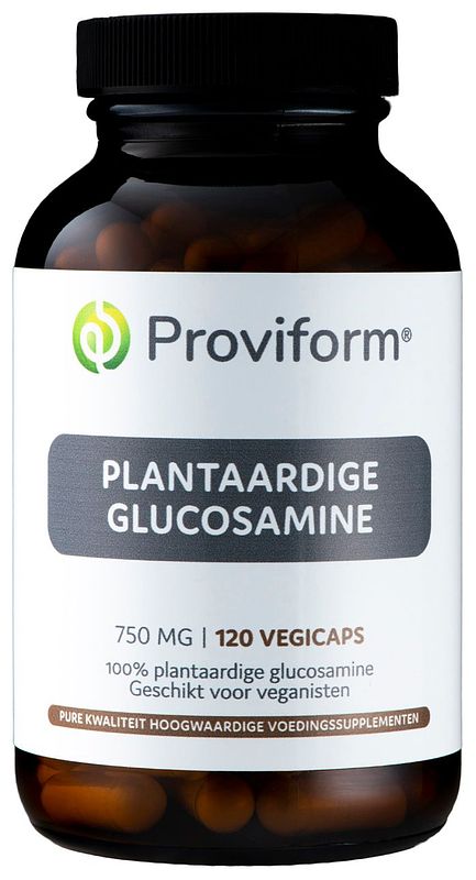 Foto van Proviform plantaardige glucosamine 750mg vegicaps 120st