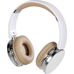 Foto van Vivanco neos air white on ear koptelefoon bluetooth wit vouwbaar, headset, oorbeugel, volumeregeling