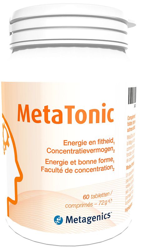 Foto van Metagenics metatonic tabletten