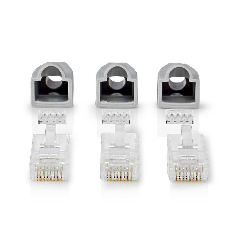 Foto van Nedis rj45-connector - ccbw89355gy - grijs