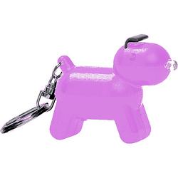 Foto van Balvi sleutelhanger doggy junior 5 x 6 cm abs paars