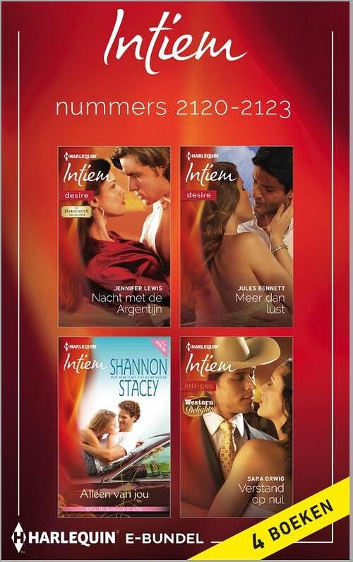 Foto van Intiem e-bundel nummers 2120-2123 - jennifer lewis - ebook (9789402504538)